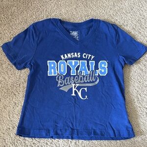 Kansas City Royals Kids Blue T-Shirt Girls 4/5